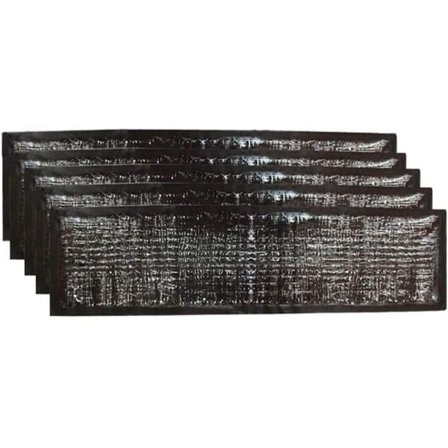 Liimautuva hiirenloukku 5 kpl Musta L