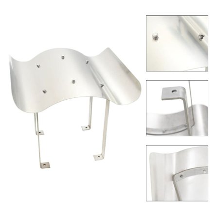 Skorstenshuv rostfritt stål 50 x 50 x 37 cm