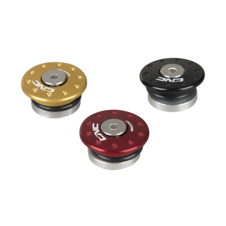 Cache Fourche CNC Racing Universel 20,5mm Noir