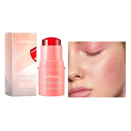 Milk Water Jelly Huuliväri, Water Jelly Tint -tikku Huulimeikki, 2024 Uusi Läpikuultava Huuli- ja Poskipunaväri - Kerrostettava Vesiväriviimeistely 