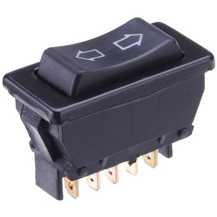 Universal 5-polet 20A 12VDC elrudekontakt til bil, lastbil og køretøj