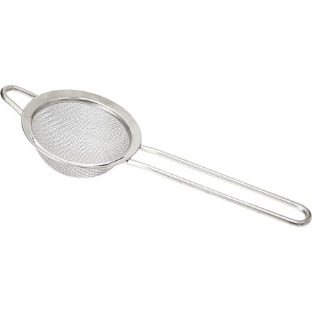 Liten sil i rustfritt stål, melsikt, melissikt, kjøkkenredskap av husholdningskvalitet, 8 cm