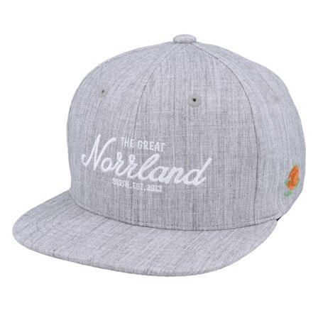 Kinder SQRTN - Grau snapback Cap - Kinder Heather Grey Snapback @ Hatstore