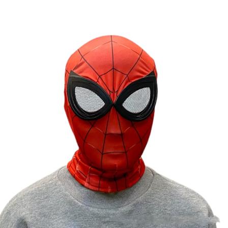 3D Spiderman-masker Spider Man Cosplay-kostymer Lycra Mask Superhjältelinser-(ZZ02)