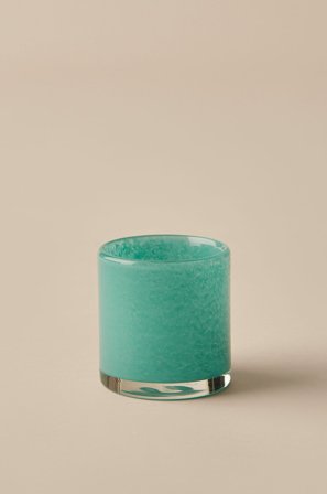 &Home - Lyhty Ruby Small korkeus 8 cm - Sininen - Kynttilänjalat & lyhdyt - - Homeroom