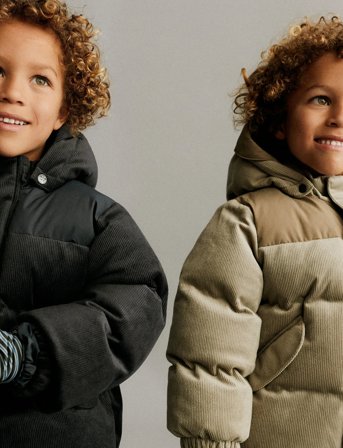 Wheat Puffer Jacket Mads - Navy - 152