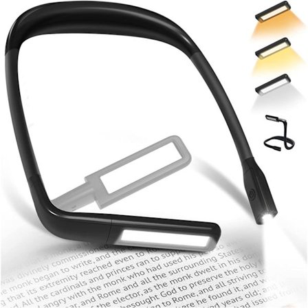 Kaulavalaisin - Ladattava yöpöytävalaisin, joustava