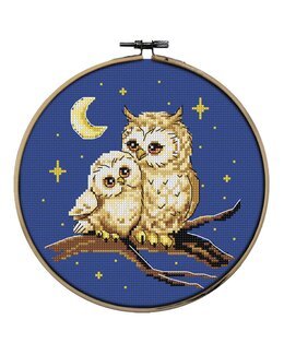 Kirjontapakkaus Flexitaulu Pöllöt