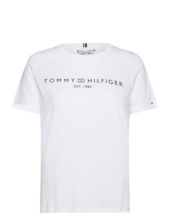 Reg Corp Logo C-Nk Ss Tommy Hilfiger White