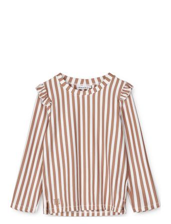 Tenley Printed Swim Tee Brown Liewood