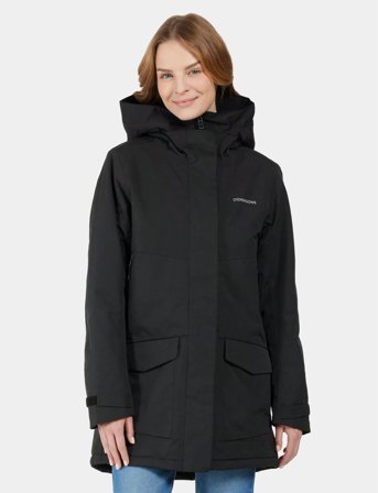 Didriksons Frida Wns Parka 7 - Black - 42