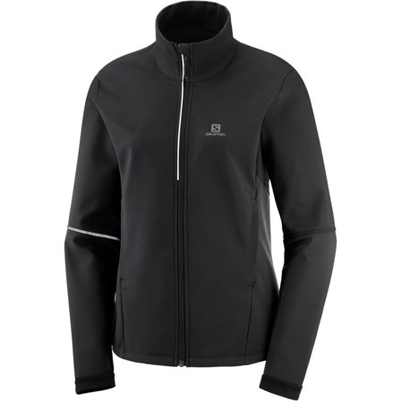 Salomon Women's Agile Softshell Jacket Women soft shell jackets Black M