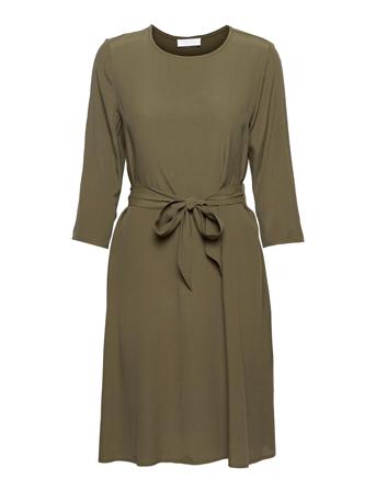 2Nd June Tt - Viscose Crepe Solid Khaki 2NDDAY