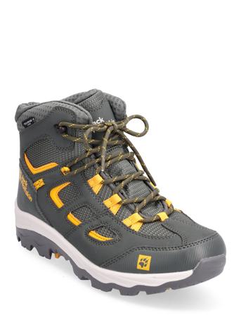 Vojo Texapore Mid K Vinterstøvletter Med Snøring Grønn Jack Wolfskin*Betinget Tilbud