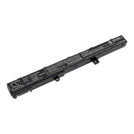Batteri till Notebook, Bärbar dator för Asus X551C, X551CA, X551CA-0051A2117U m.fl.