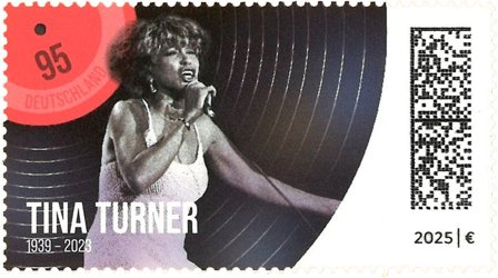 Tyskland - Tina Turner - Postfrisk frimærke