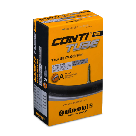 Slange Continental 28" Tour Slim Presta Ventil
