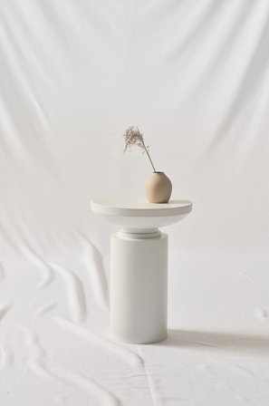 Jotex - Sidebord, Diameter 35,5 Cm Hvit - LOLISE - Kjøp Sidebord & småbord hos Jotex