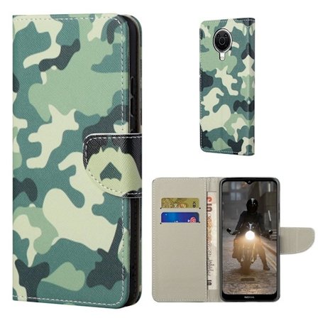 Wonderland Nokia G20 / Nokia G10 fodral -Grön