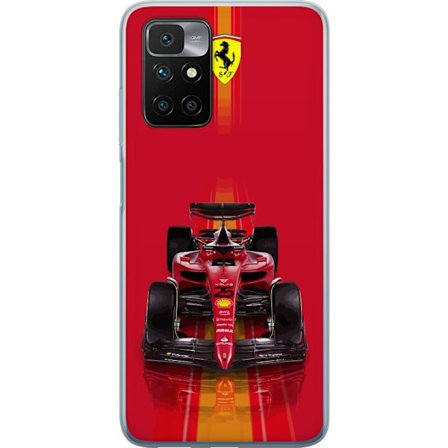 Yhteensopiva Puhelinkuori Xiaomi Xiaomi Redmi 10 Ferrari Formula 1 -auto ikonisessa punaisessa muotoilussa urheilullisella tarkkuudella