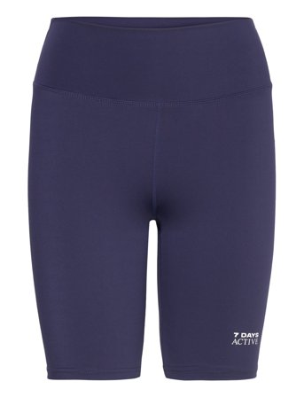 Signature Bike Shorts Sport Women Sport Clothing Sport Tights Sport Training Tights Navy 7 DAYS Active
