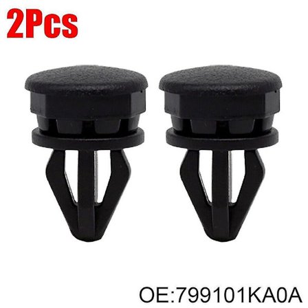 2X Clips Fasteners til Nissan Juke F15 kroge Pakkehylde Bøjle plastikknap)