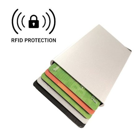 Smart korthållare skjuter Fram 5 kort - RFID Säker