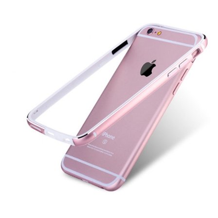 iPhone 7 PLUS - Stilrent Bumper i Aluminium och Silikon