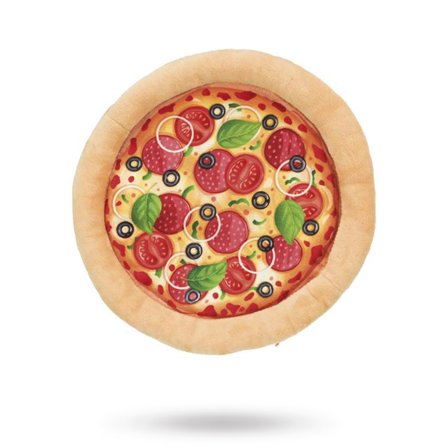 Trixie - Pizza - MYK HUNDELEKE MED RASLENDE INNSIDE - Aktivitetsleker, Myke leketøy, Apportering, Tygg & Tøyleker på doggie.no