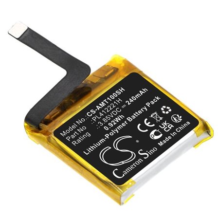 Smartwatch-batteri til Amazfit GTS, C17, GTS 1S og andre.