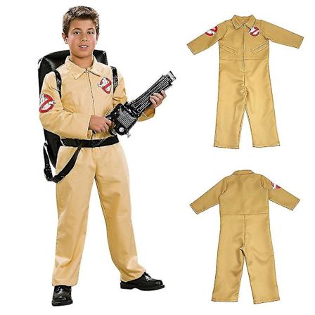 5-11 År Barn Gutter Jenter Ghostbusters Body Suit Fancy Dress Kostymer Fest Bursdag Halloween Cosplay Jumpsuits Gaver 6-7Years