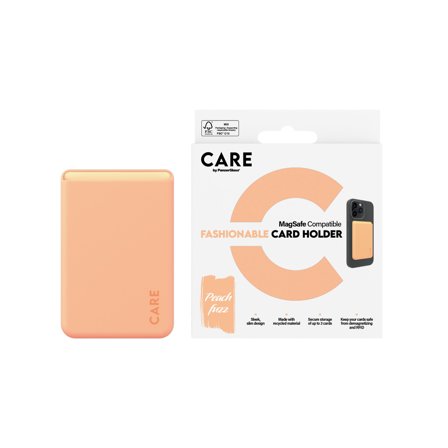 PanzerGlass CARE FASHION CARD HOLDER IPHONE PEACHY ACCS
