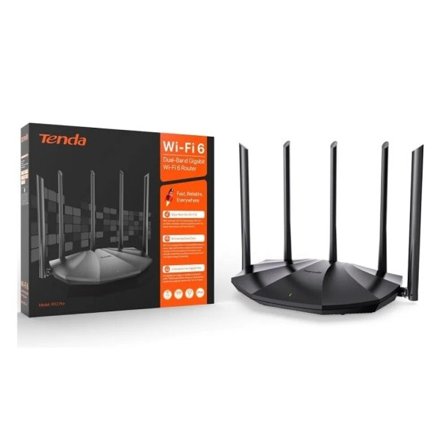 WIFI6 Ruter Gigabit Trådløs Ruter Signal Forsterker 2,4G 5GHz Beamforming Foreldrekontroll Gjest Nettverk Repeater