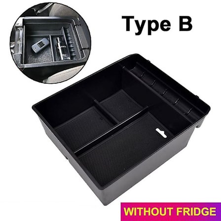 Auton kyynärnojan säilytyslaatikko Toyota Land Cruiser Prado J120 J150 Lexus Gx460 Gx470 Keskikonsolin lokero 2004-2019 2020 2022(Tyyppi B)