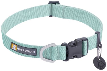 RuffWear Hi & Light Collar kaulapanta, vaalea mintunvihreä