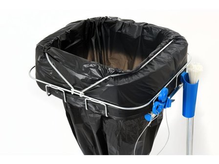 LONGOPAC Gummiband - Lyreco - Städ och hygien > Avfallshantering och källsortering > Säckstativ