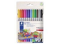 Staedtler Filtpenn Noris Club Duo assortert (12)
