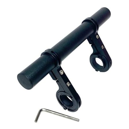 Styrförlängare, Cykel Styrförlängare Lampa Ljus Telefonhållare Förlängning Aluminiumlegering för Motorcykel E-cyklar Cykel..