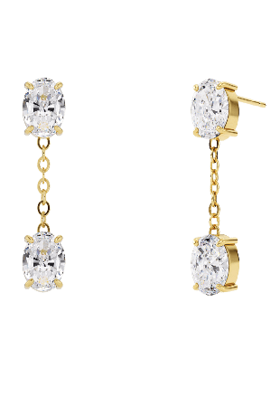 Edblad Misty Earrings S Gold Smycken & klockor Dam Guld ONESIZE