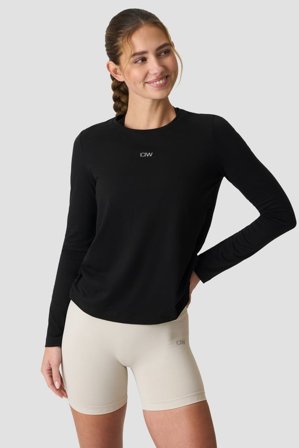 Define Loose Long Sleeve Black