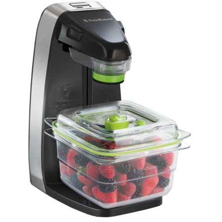 Foodsaver Vakuumpakker Fresh FFS010X - Kjøp kjøkkenmaskin hos Bakeren og Kokken' - 'Sort og sølv