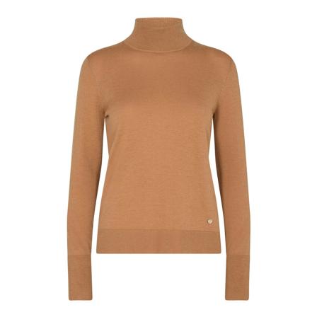 MOS Mosh Turtlenecks Brun, Dame Rullekraver