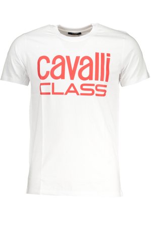Cavalli Class T-shirt Maniche Corte Uomo Bianco
