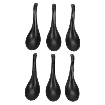 6 kpl Melamiinikeittolusikoita Ravintolapöytäastiat Ruokalusikat Ramen-lusikat