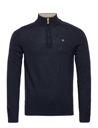 Morris Merino John Zip - Navy - L