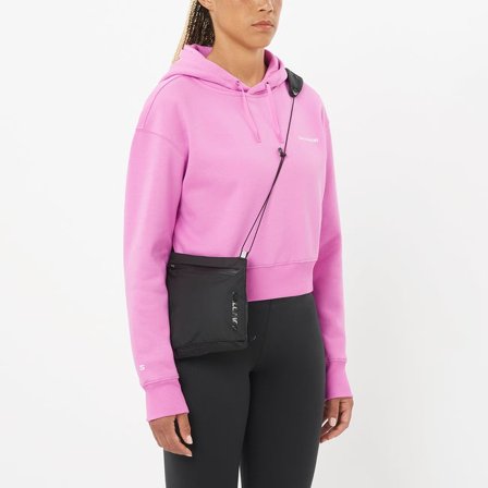 Salomon - Pullover med huva dam Short Hoodie - Cyclamen