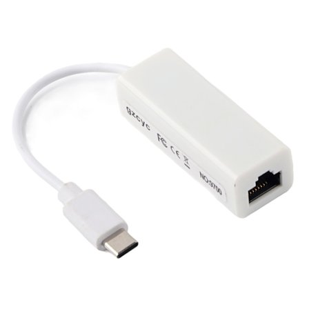 USB 3.1 Type C til RJ45 100Mbps Ethernet LAN Netværksadapter Konverter til MacBook USB-C Bærbar