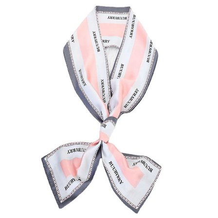 Sommerhalstørklæde Silke Tyndt Sjal Hals Wrap Hår Dragt Håndtaske Tilbehør Til Dame