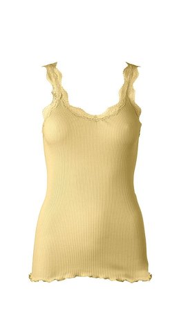 Rosemunde Top i Økologisk Bomuld Mellow Yellow S, Tøj & Bolig, Tøj, Toppe