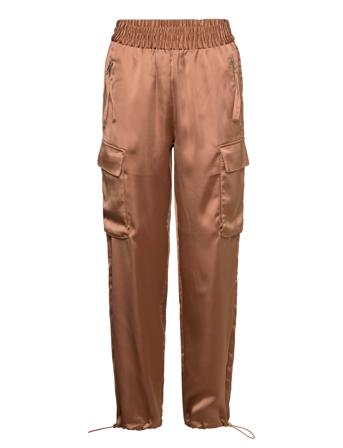 Frances Pants Trousers Cargo Pants Brun Notes Du Nord